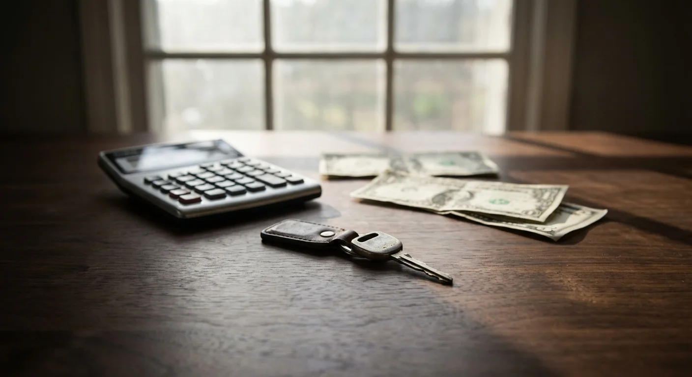 A person using a banking app on a smartphone to view financial growth.