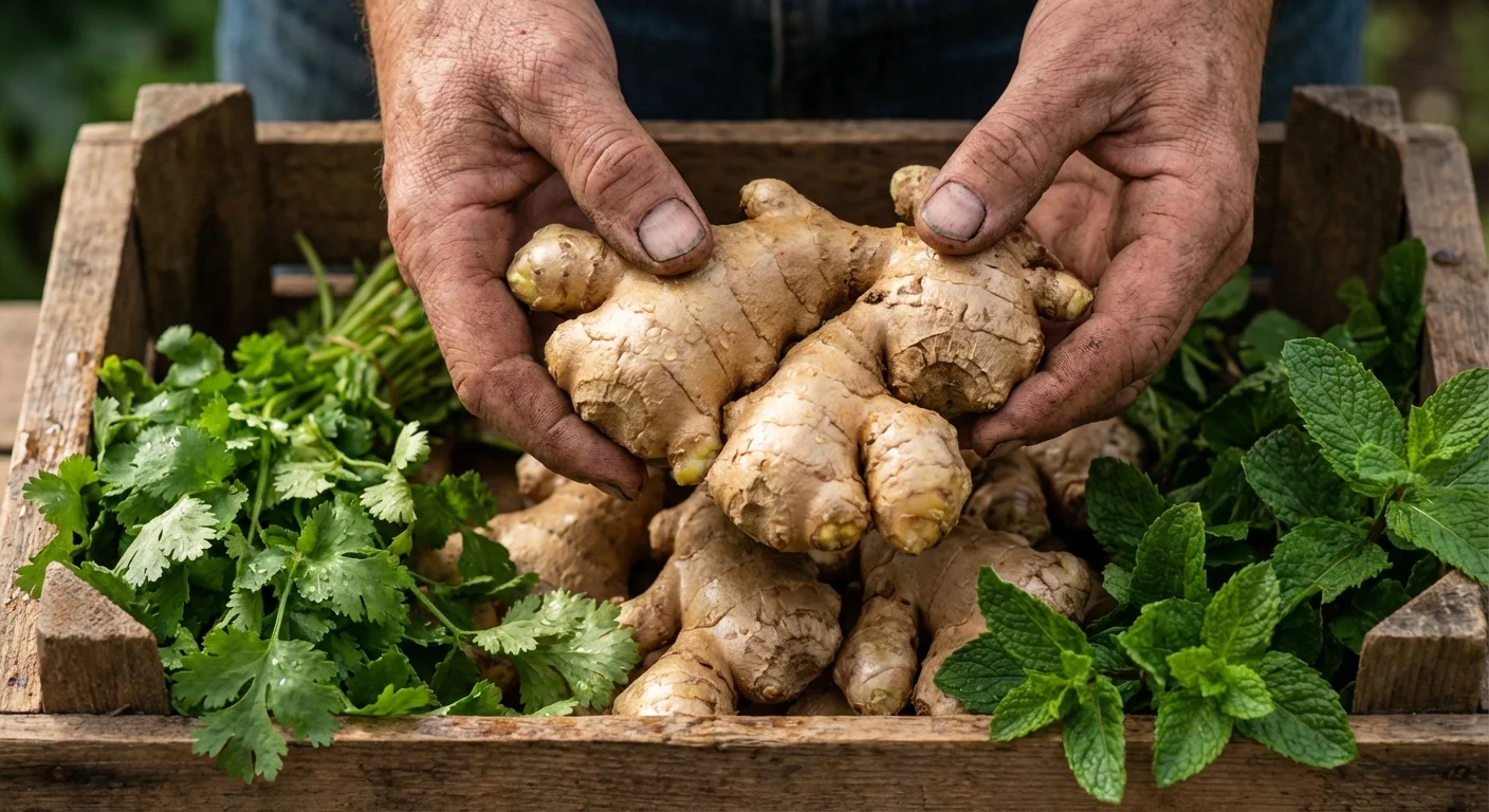 An organized desk with a smartphone, notebook, and a small plant.