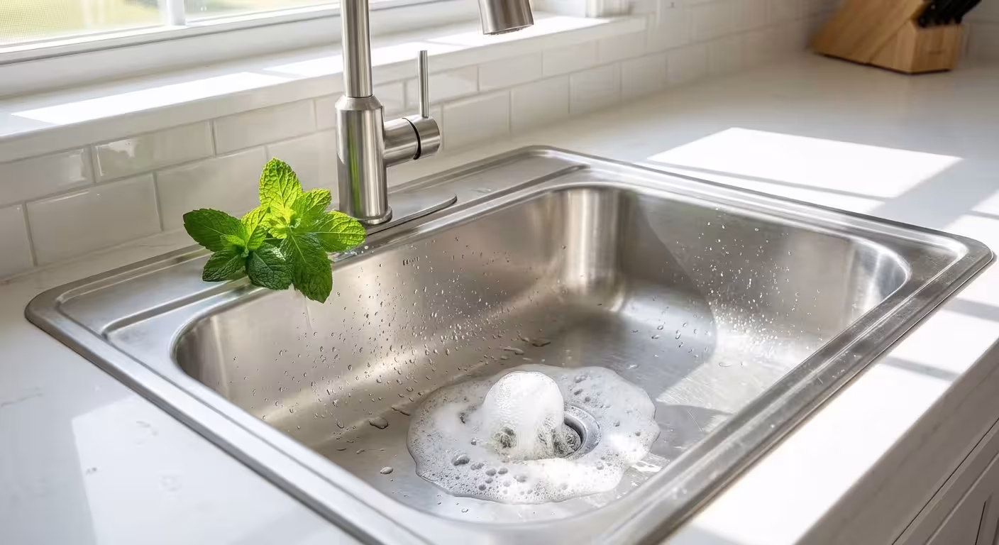 A man smiling in his driveway while waiting for a ride-share car to arrive.