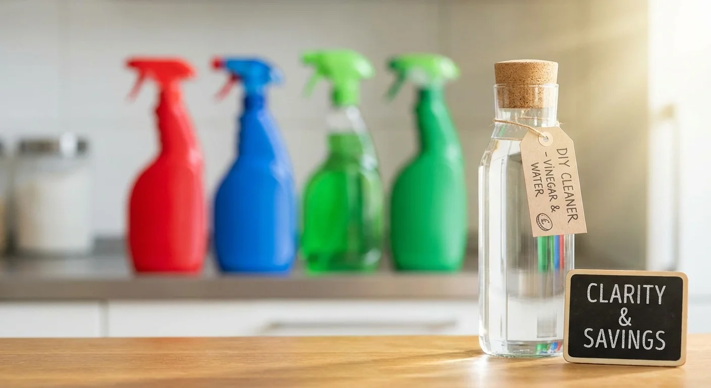 Close-up of a car key and a calculator on a wooden table in soft light.