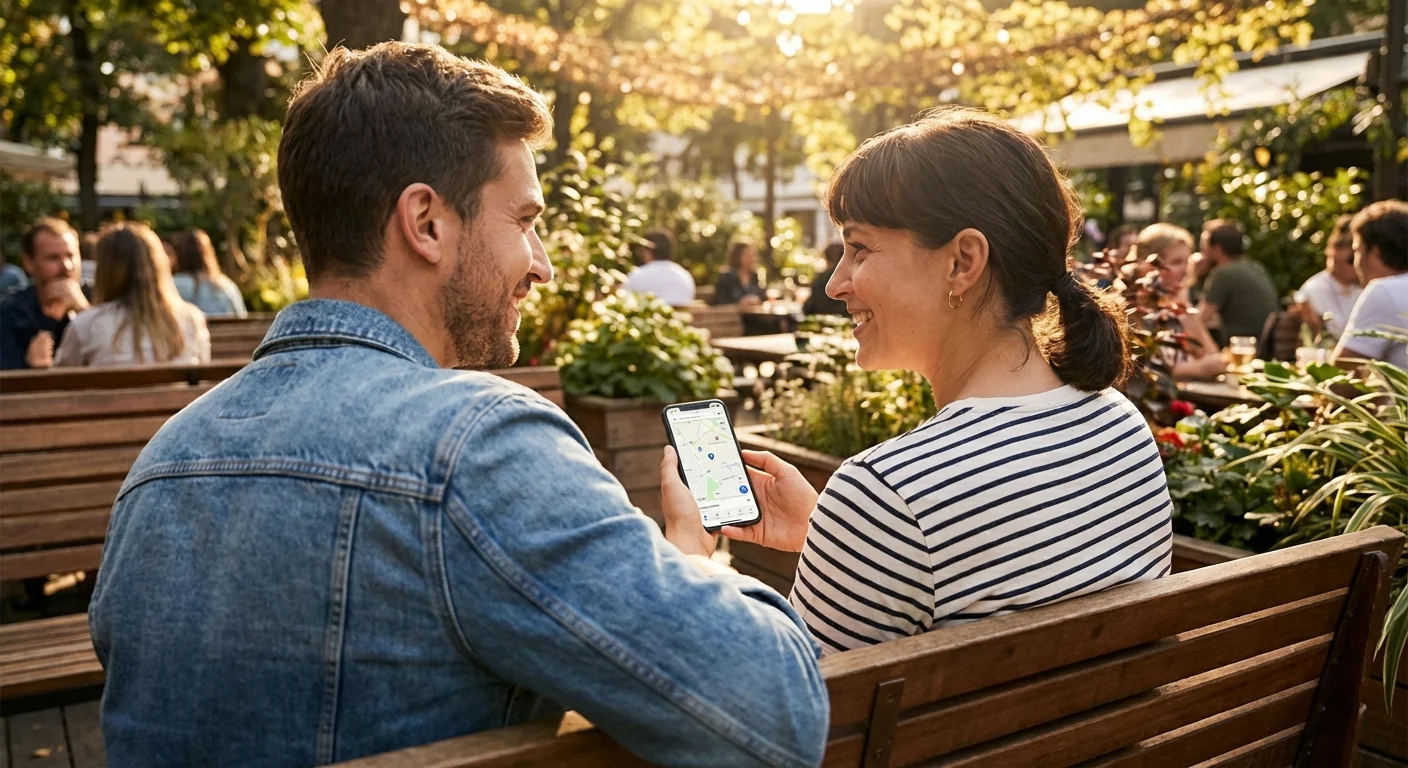 A customer having a professional conversation with a retail employee.