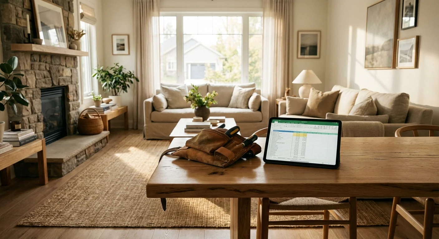 A person enjoys a nice dinner outdoors, looking relaxed and happy.