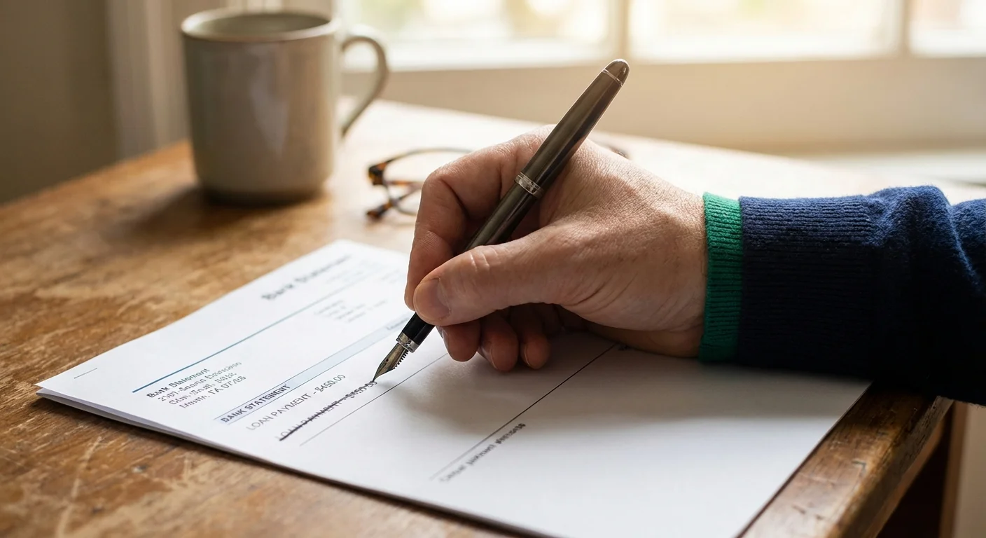 A person installing a door sweep at the bottom of a modern front door.