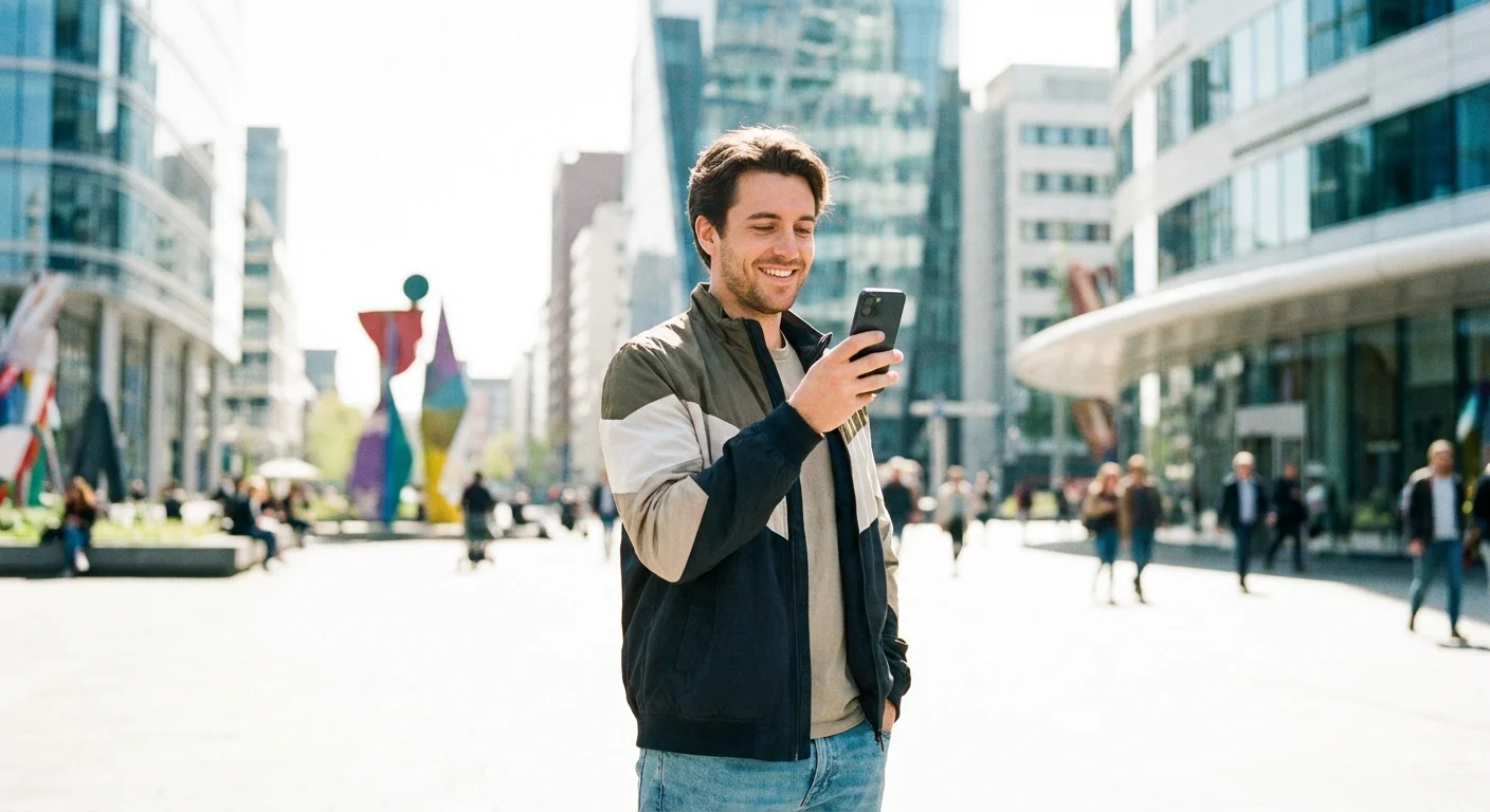 A person reviewing a receipt with a restocking fee highlighted.