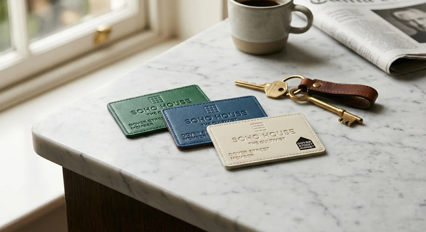 A flat-lay of a car key, credit card, and phone, symbolizing the different roadside assistance providers.
