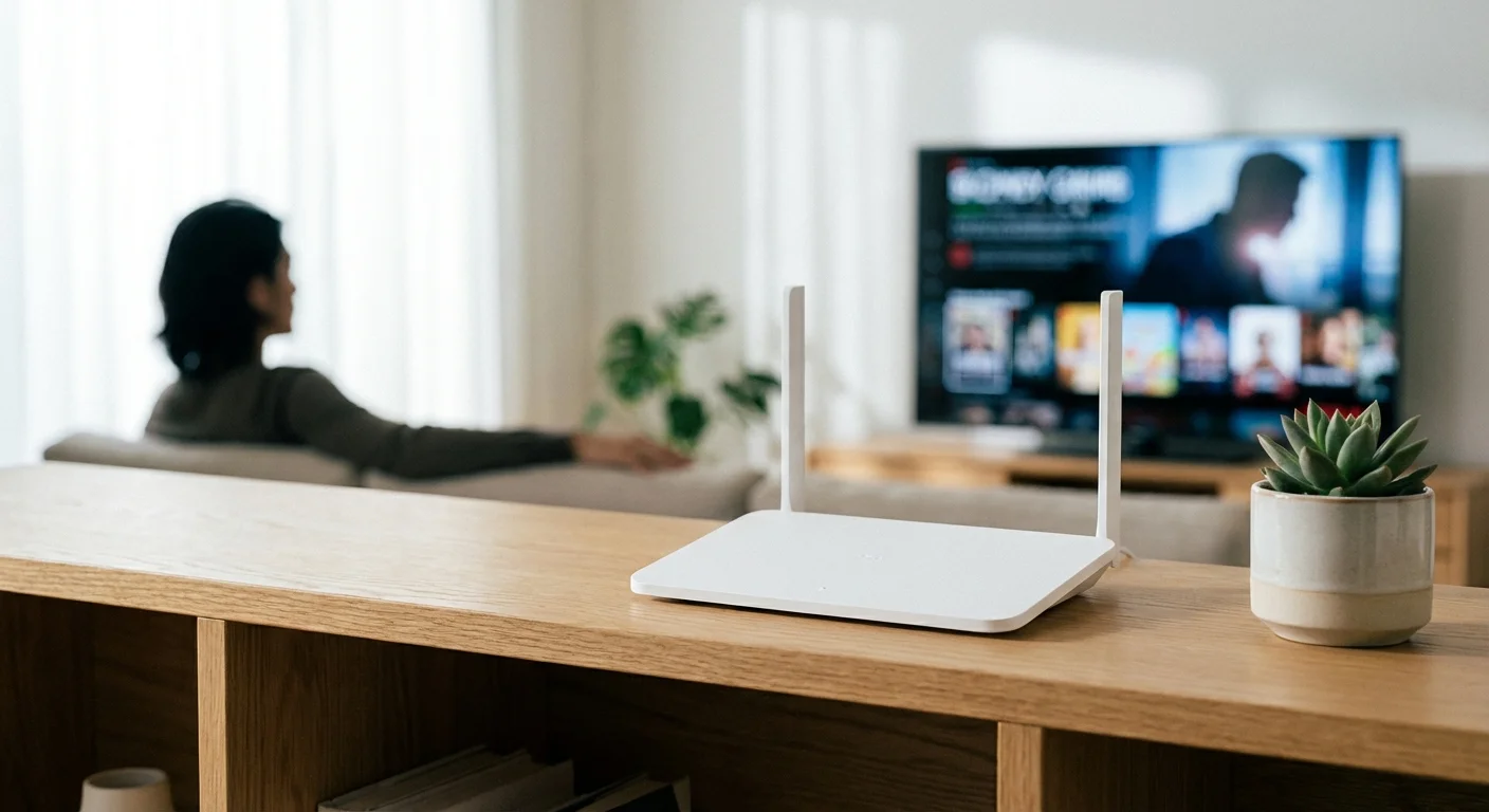 A person highlighting bank statements at a clean, modern desk.